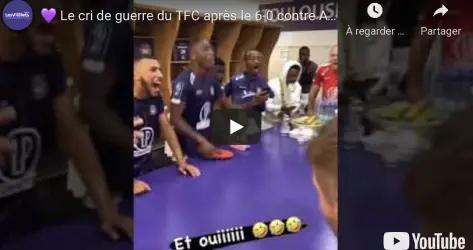 En vidéo : Le cri de guerre lancé par Bafodé Diakité après TFC - Auxerre (6-0)