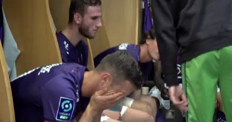 En vidéo : Au coeur du vestiaire toulousain après TFC - Caen