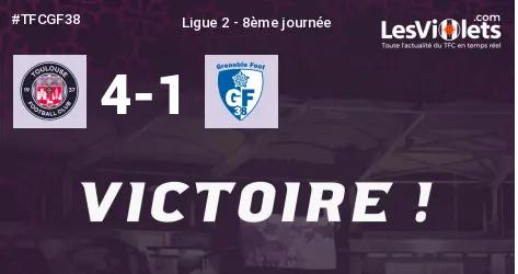 Le meilleur début de championnat de toute l'histoire du Tèf, voici les chiffres à retenir après TFC - Grenoble (4-1)