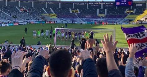 Inondations d'une partie du Stadium, les photos impressionnantes du virage Brice Taton