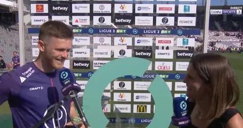 VIDÉO - L'interview de Rhys Healey, encore élu homme du match par beIN SPORTS