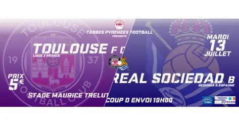 TFC - Real Sociedad B à Tarbes : voici toutes les infos billetterie