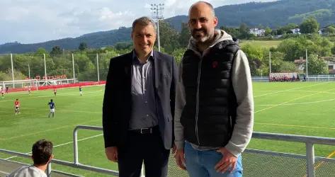 Damien Comolli est allé rendre visite à l'Athletic Club