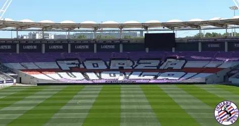 "Toulouse" de Claude Nougaro lors de l'entrée des joueurs, une majorité de supporters dit "oui"