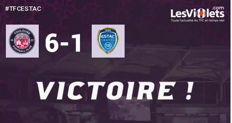 Live : le TFC atomise l'ESTAC en amical, victoire 6-1 !