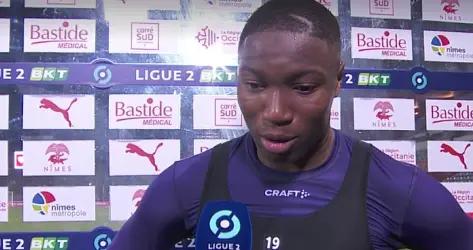 Bafodé Diakité : "J'espère qu'on va aller au bout avec nos supporters"