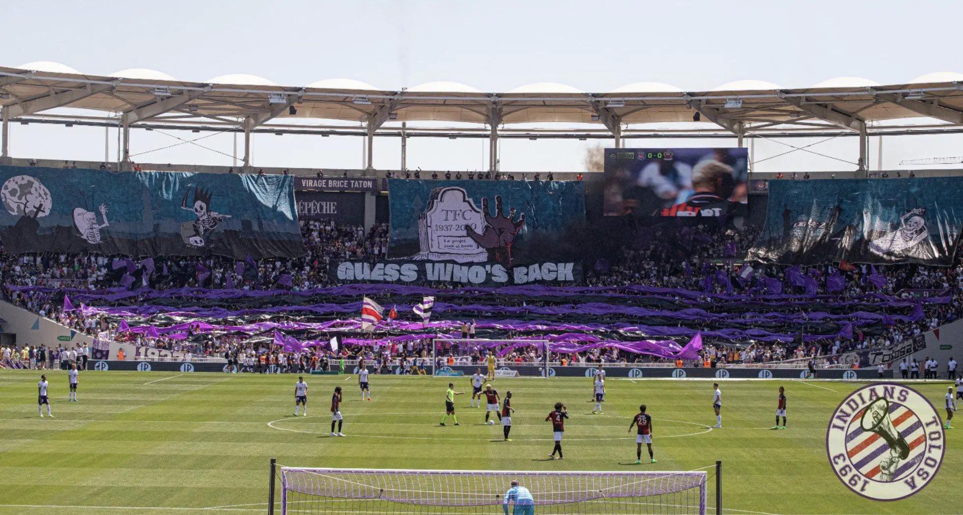 "Jeff", "Pascal", "Ligue 2", "BDX", ces petits détails sur le Tifo des Indians qui font toute la différence