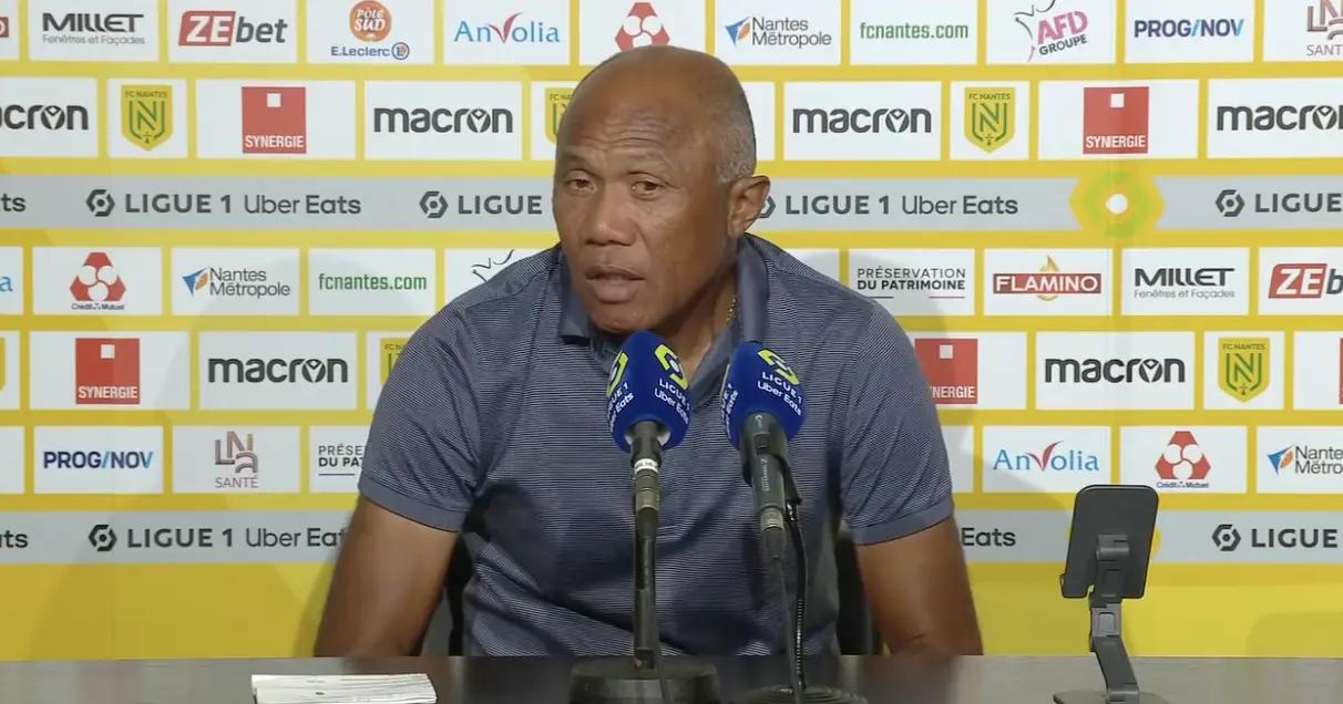 Antoine Kombouaré : “La demi-finale du TFC ? J'étais fatigué et je n'ai pas regardé, mais Toulouse est redoutable”