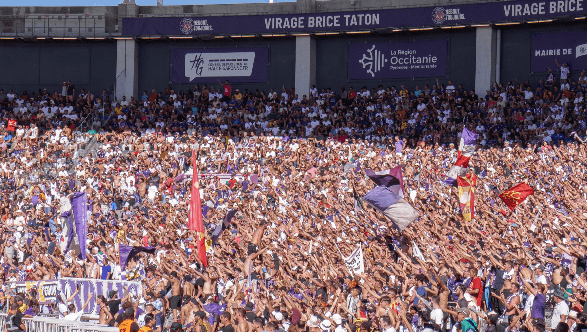 Kop virage Brice Taton TFC REIMS