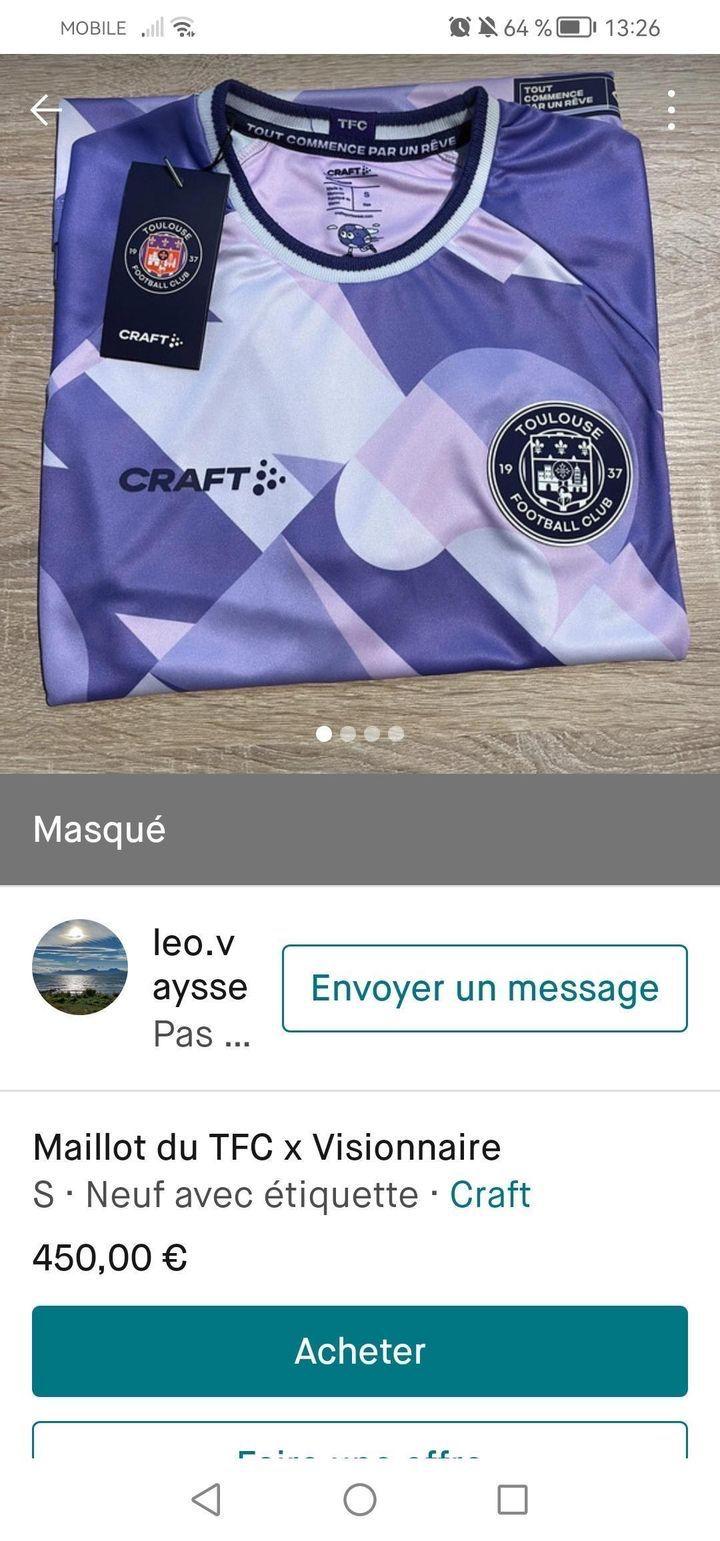 Vinted Maillot third