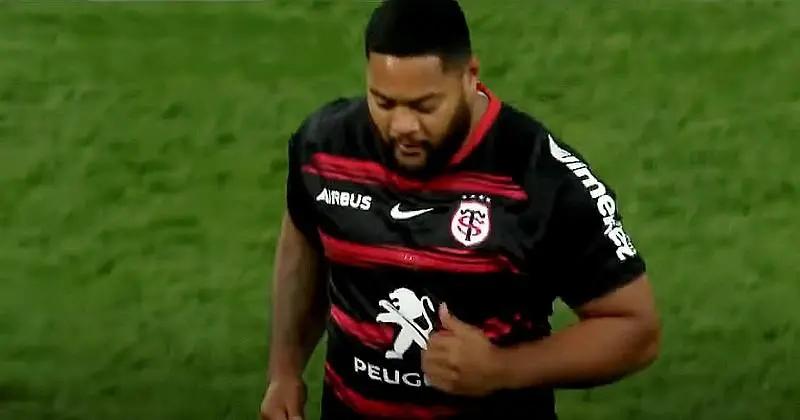 Rodrigue Neti, joueur du Stade Toulousain Rugby