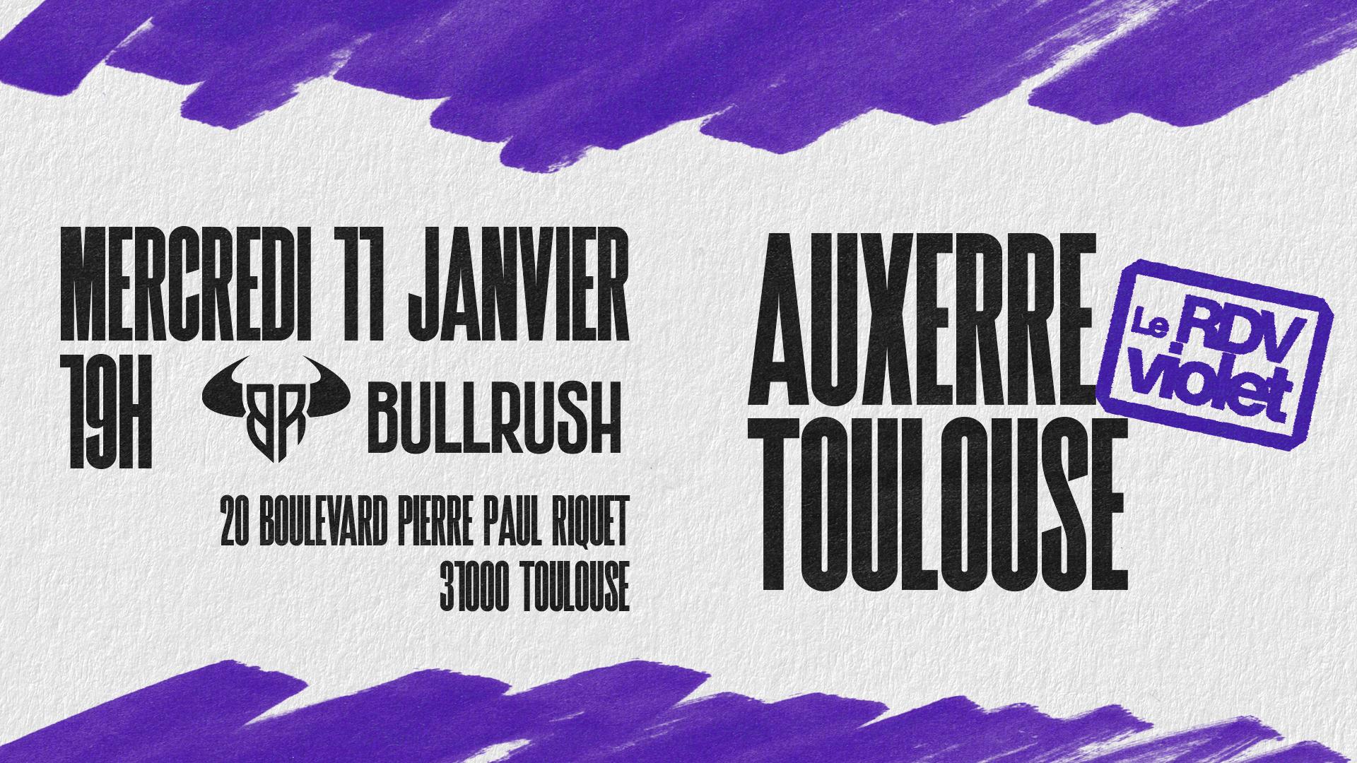 AUXERRE TOULOUSE LE RDV VIOLET