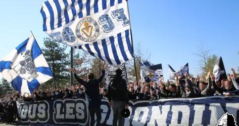 Les supporters girondins jubilent et viennent titiller les Toulousains