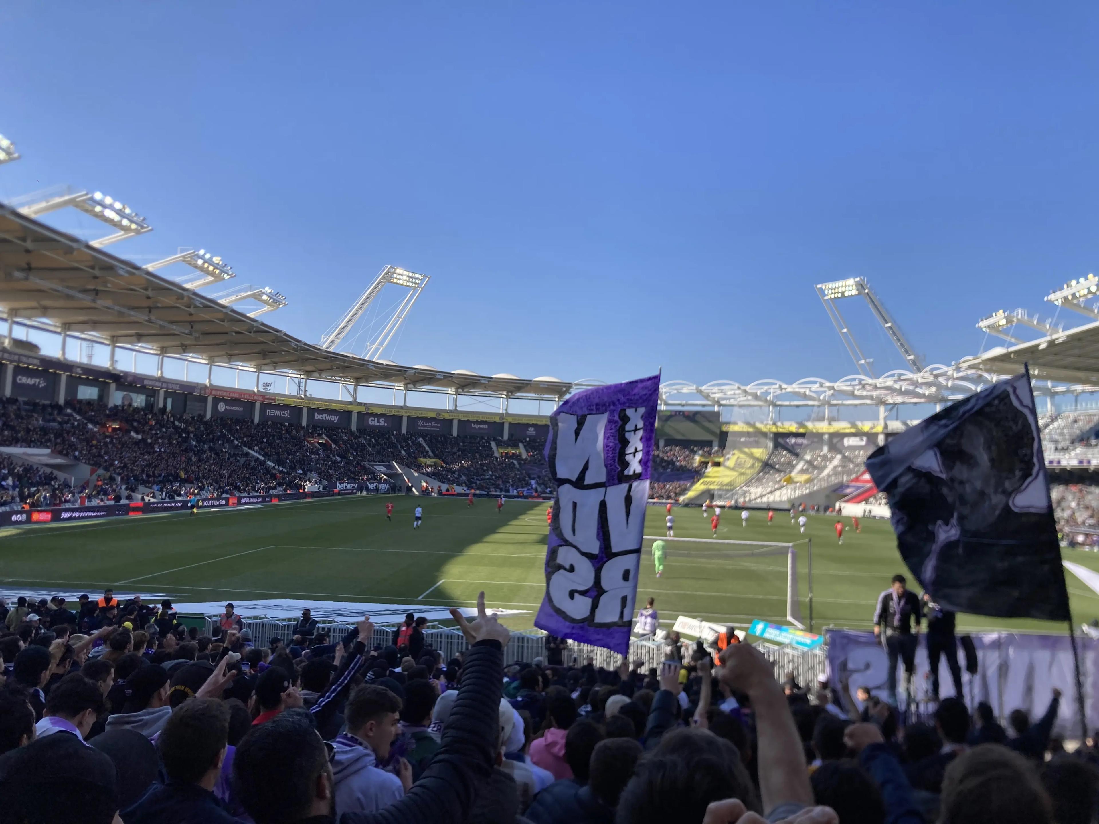 TFC Rennes virage 