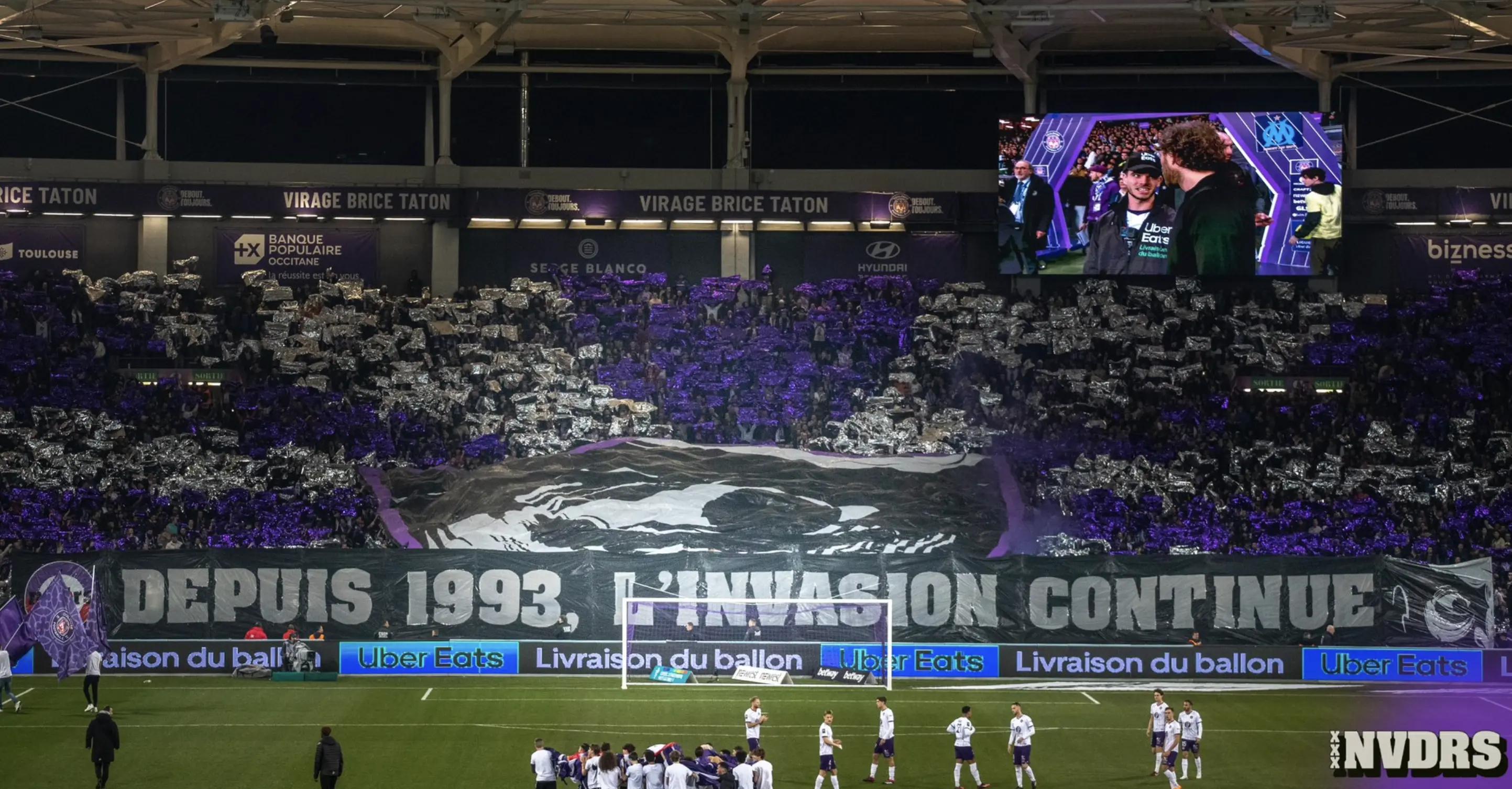 MHSC - TFC : 400 supporters toulousains en moins, les NVDRS ripostent