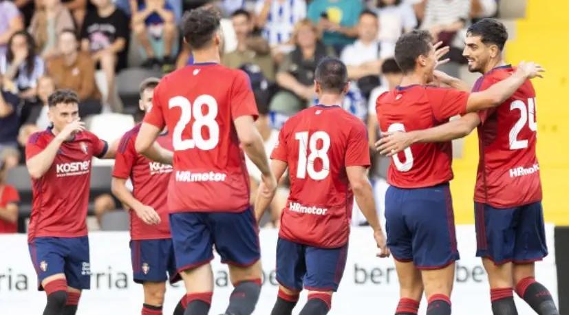 Osasuna : voici les 24 joueurs qui affronteront les Girondins et le TFC