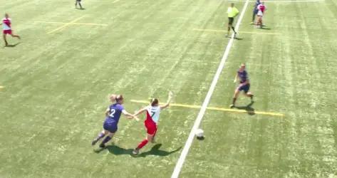 Féminines / barrage aller : Les Violettes ramènent le match nul de Monaco, 2-2