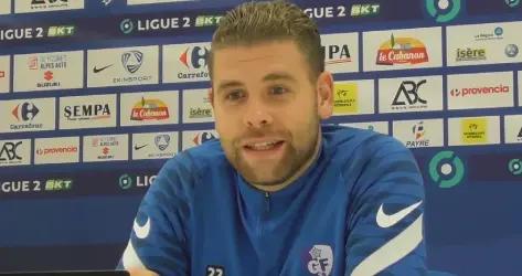 Yoric Ravet (GF38) : "On les a mis en difficulté, avec pas mal de corners"