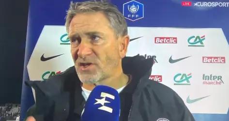 Montanier : "Libourne méritait autant que nous de se qualifier, on a été pauvres, eux ont été bons"