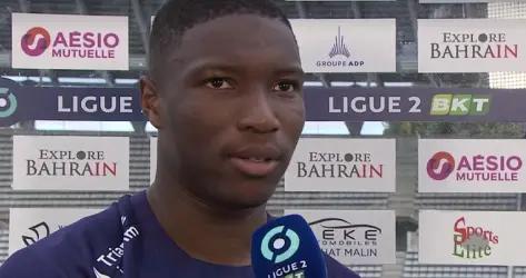 Bafodé Diakité : "À la mi-temps, le coach nous a dit de ne pas lâcher"